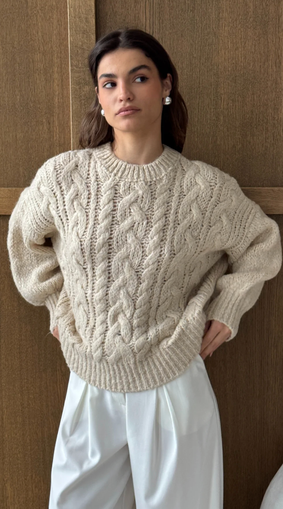 Charli Mara Sweater Ivory