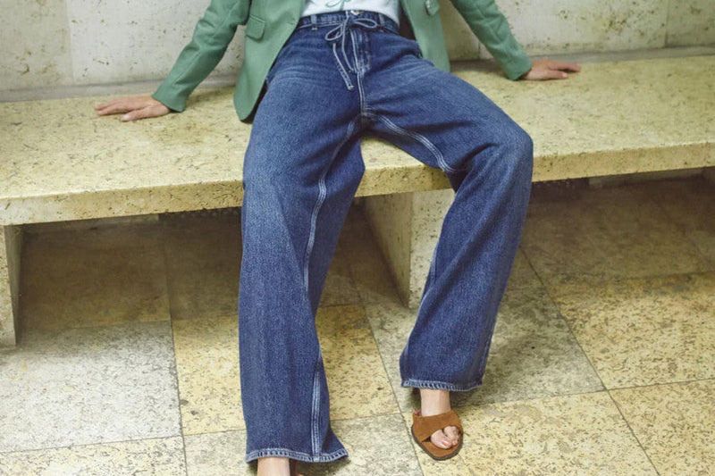 How to Style Wide Leg Jeans