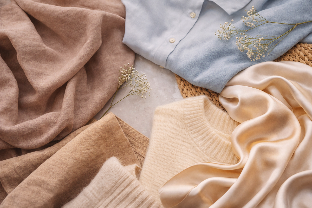 Styling Natural Fabrics: Cotton, Linen & Wool Outfit Ideas for Transitional Weather