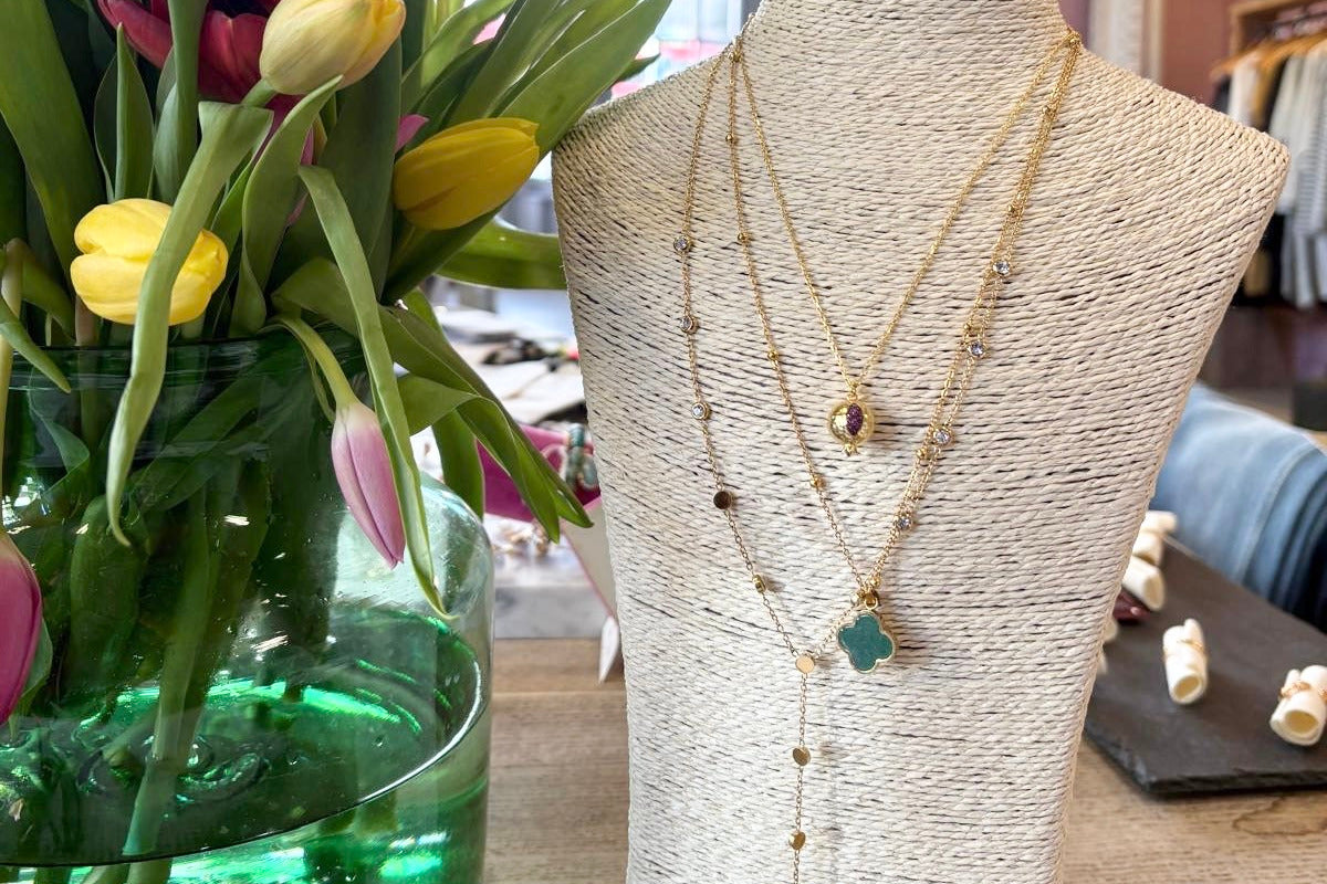 How to Wear Long Necklaces