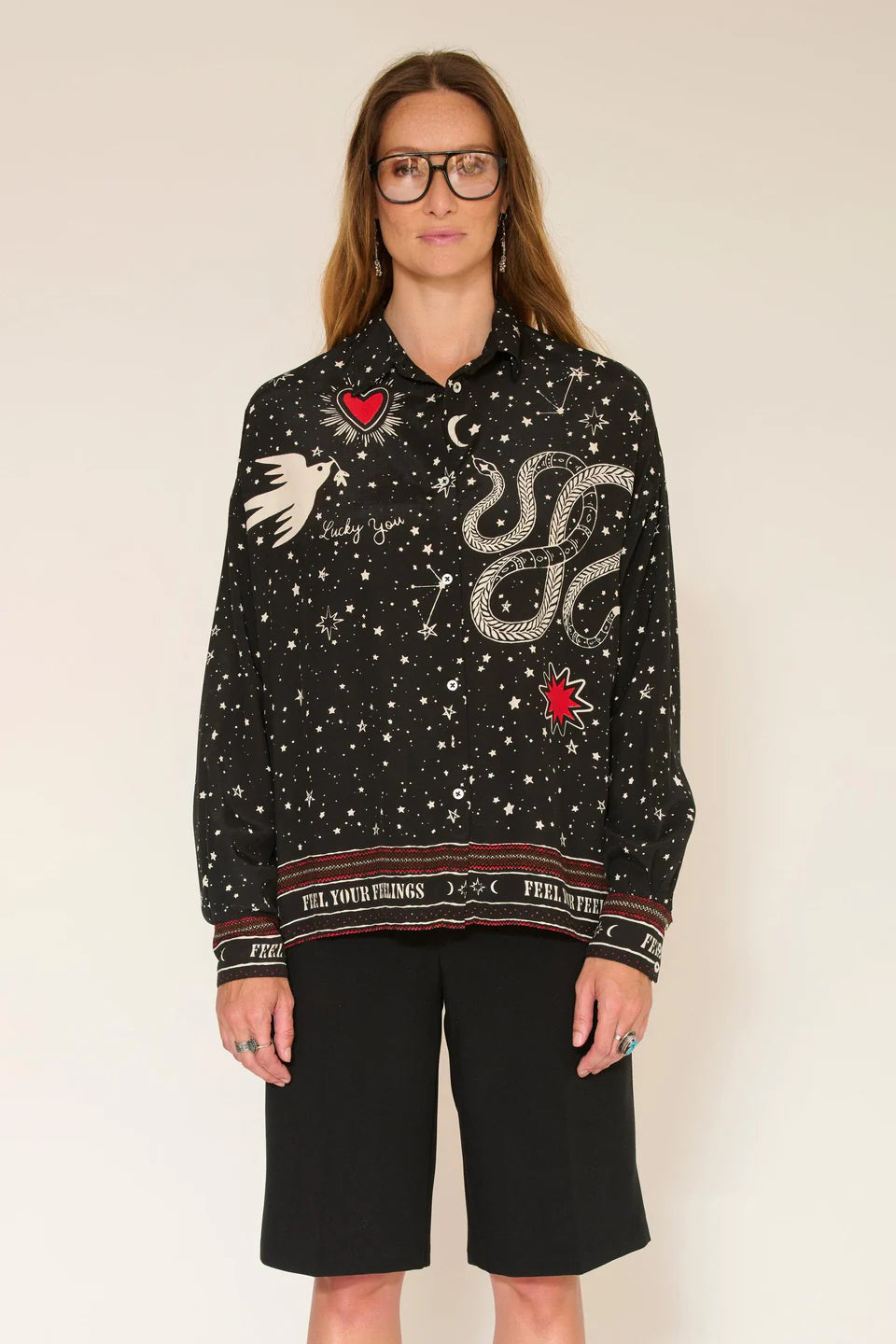 MKT Studios Catalane Black Shirt