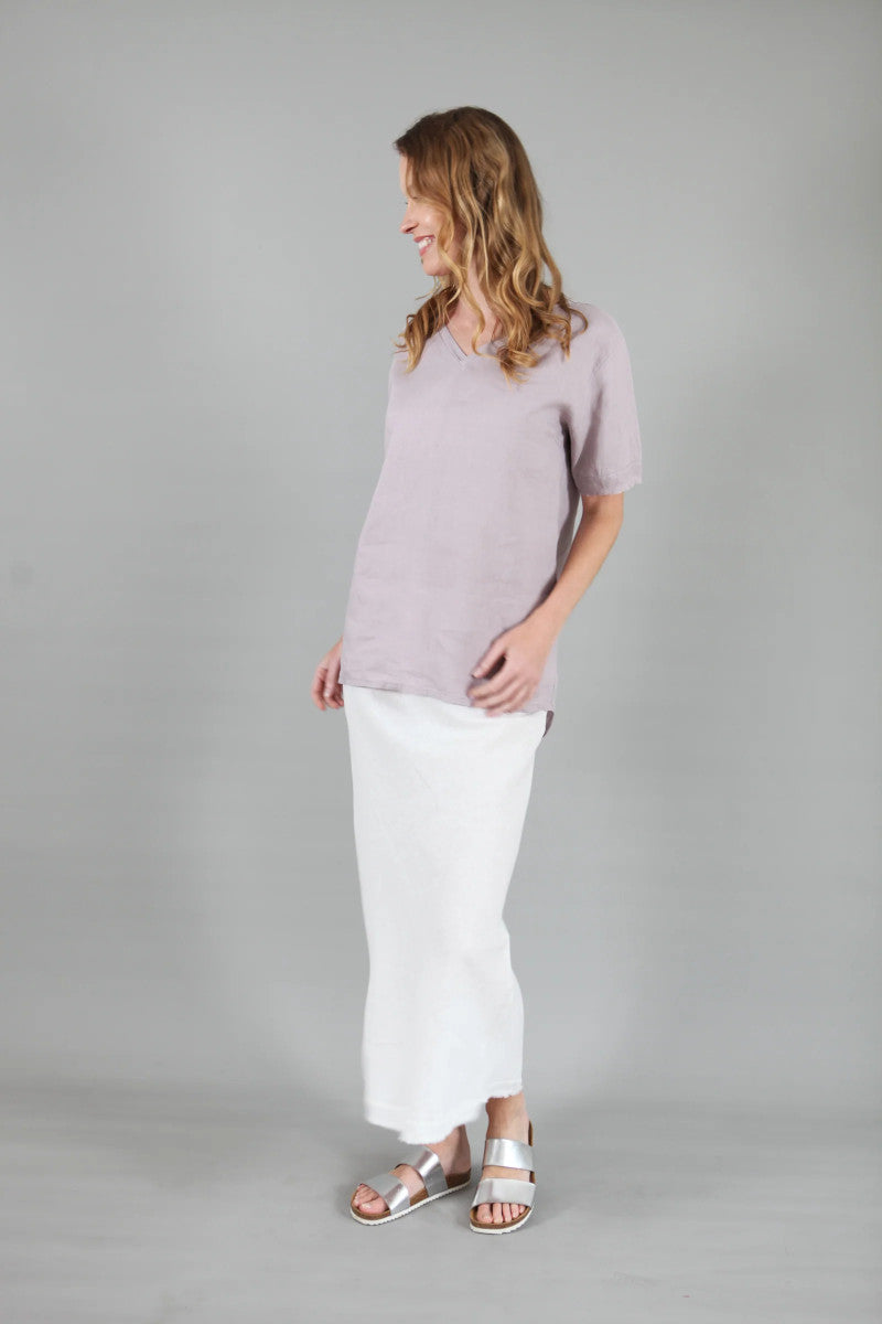 Dear Prudence Bettie Skirt Oyster White