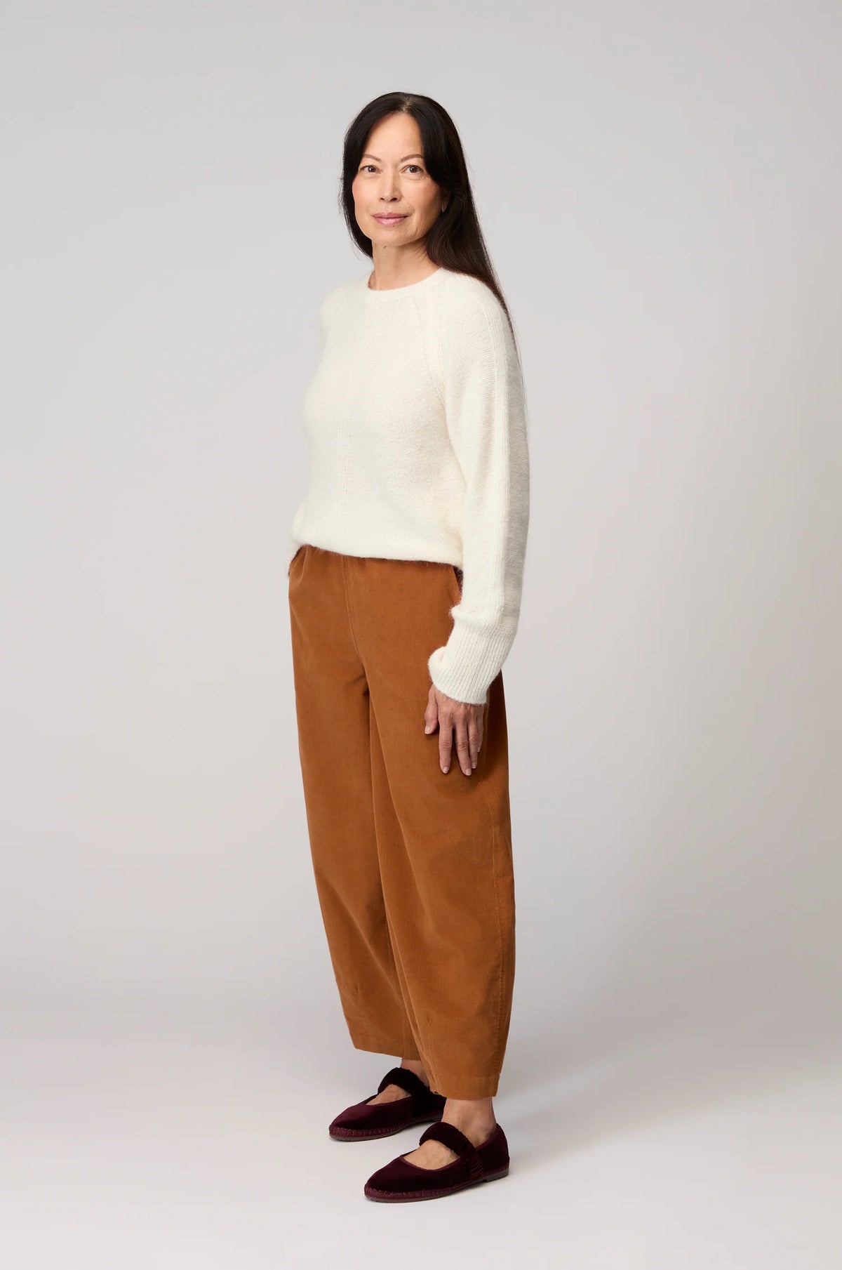 Sahara Cord Bubble Trousers - Tan