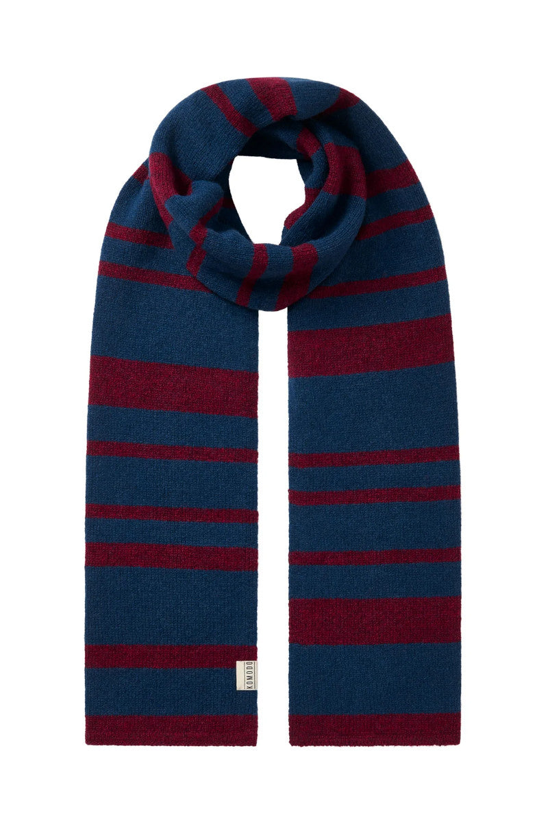 Tate Merino Wool Scarf Blue