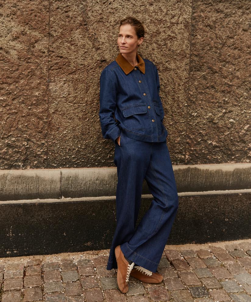 Masai Polyxena Denim Trousers – Covet