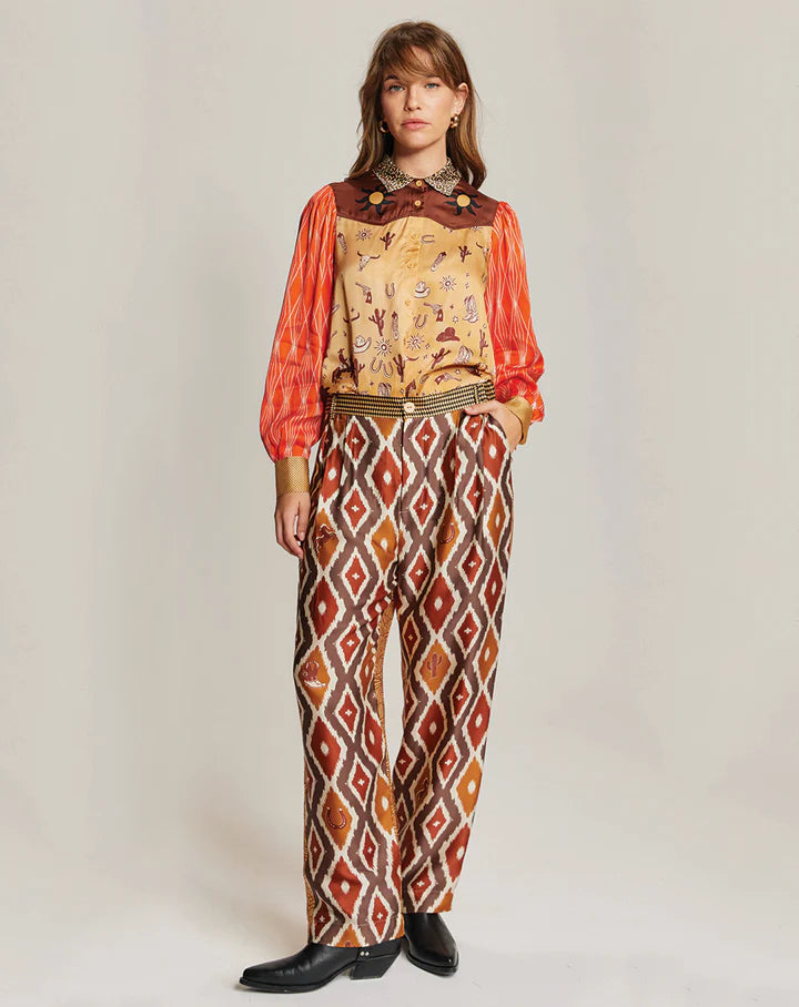 Grace Rodeo Cropped Shirt