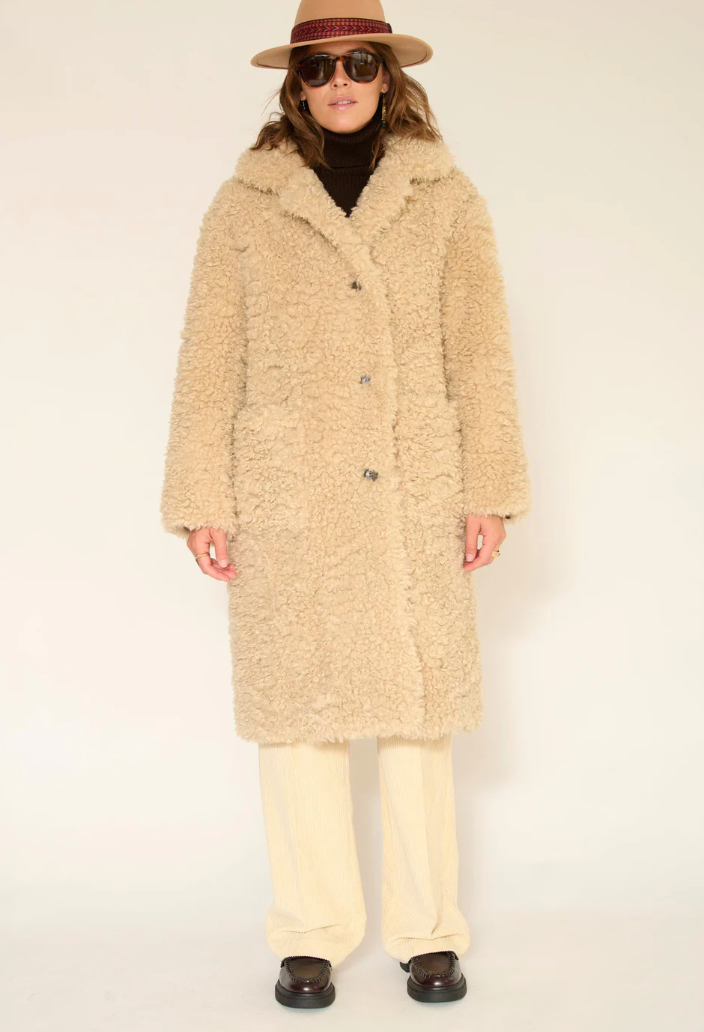 MKT Long Coat Majda Natural