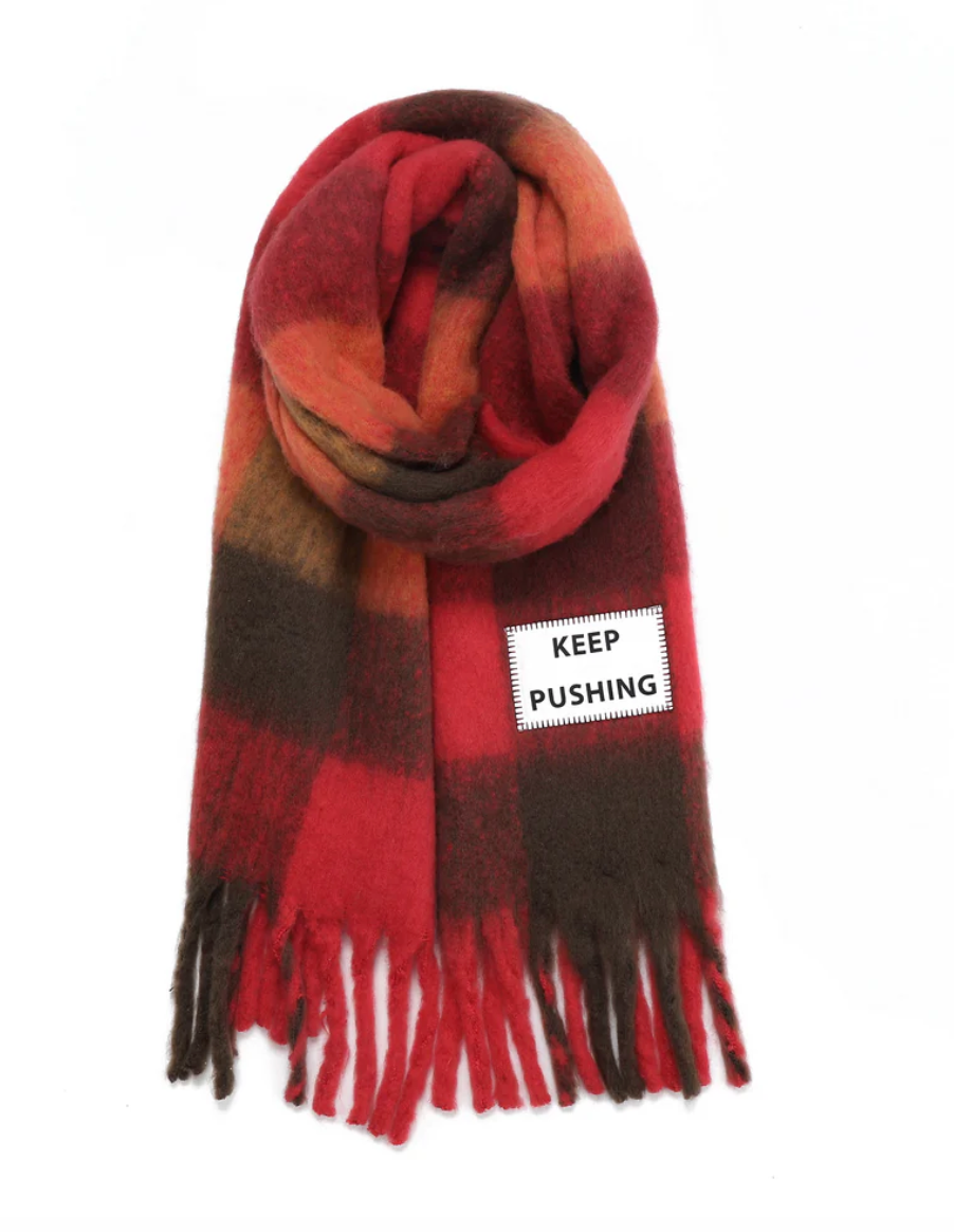 VTD Keep Pushing Maxi Scarf