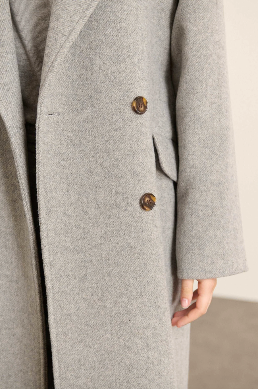 Garance Travis Coat Grey
