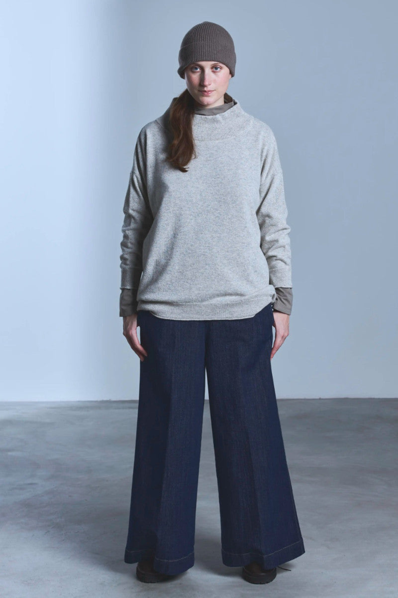 Trebarrabi Melone High Neck Wool Sweater