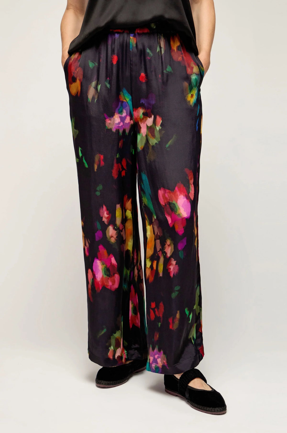 Sahara Winter Floral Wide Trouser