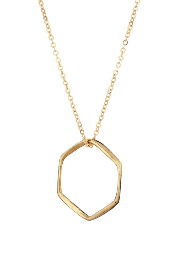 Mirabelle Hexagon Large Pendant