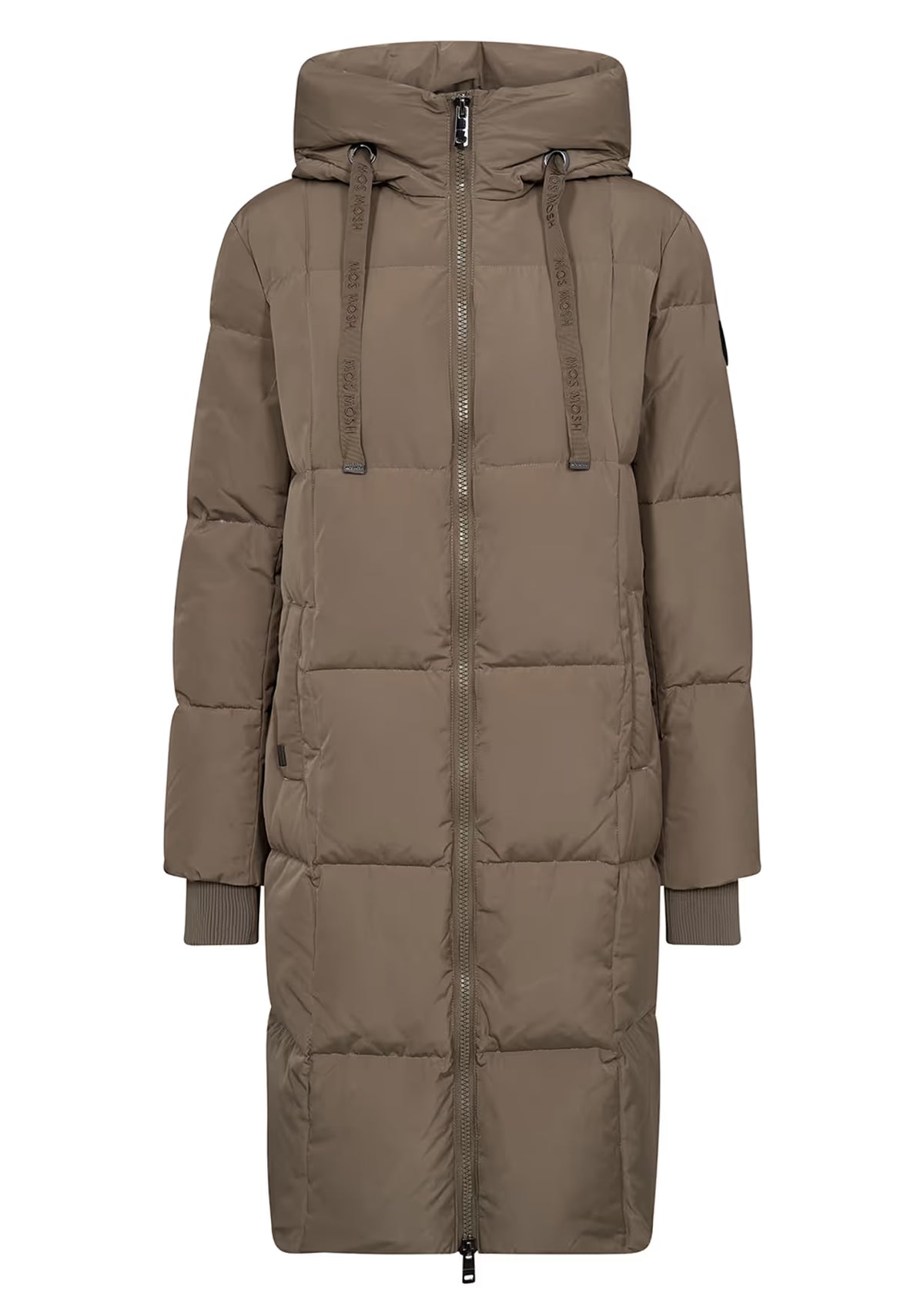 Mos Mosh Nova Square Down Coat - Brindle